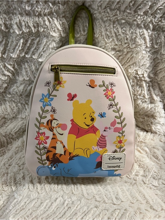 Loungefly Disney Winnie the Pooh Friends Mini Backpack Floral Butterfly Print